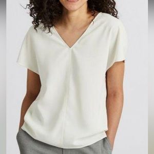 Uniqlo White Blouse